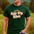 School Bus Trip Vibes Students Teachers Students Field Trip For Men Women Kids Men's Casual T-Shirt Forest School Bus Trip Vibes Students Teachers Students Field Trip For Men Women Kids Men's Casual T-Shirt Forest