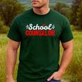 School Counselor Teacher Guidance Counseling For Men Women Kids Men's Casual T-Shirt Forest School Counselor Teacher Guidance Counseling For Men Women Kids Men's Casual T-Shirt Forest