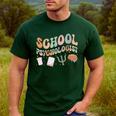 School Psychologist Teacher Psychology School Psychologist Men's Casual T-Shirt Forest School Psychologist Teacher Psychology School Psychologist Men's Casual T-Shirt Forest
