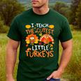 School Thankful I Teach The Cutest Little Turkeys Thanksgiving Teacher Men's Casual T-Shirt Forest School Thankful I Teach The Cutest Little Turkeys Thanksgiving Teacher Men's Casual T-Shirt Forest