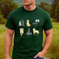 Science Labs Dogs Labrador Retriever Science Teacher Men's Casual T-Shirt Forest Science Labs Dogs Labrador Retriever Science Teacher Men's Casual T-Shirt Forest