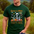 Science Is Magic Halloween Skeleton Students Teacher Men's Casual T-Shirt Forest Science Is Magic Halloween Skeleton Students Teacher Men's Casual T-Shirt Forest