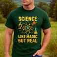 Science Like Magic But Real Nerdy Teacher Men's Casual T-Shirt Forest Science Like Magic But Real Nerdy Teacher Men's Casual T-Shirt Forest