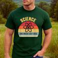 Science Like Magic But Real Science Teacher Graphics Geek Men's Casual T-Shirt Forest