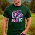 In My Science Teacher Era Teacher Men's Casual T-Shirt Forest In My Science Teacher Era Teacher Men's Casual T-Shirt Forest