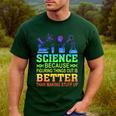 Science Teacher Because Figuring Things Out Is Better Than Men's Casual T-Shirt Forest Science Teacher Because Figuring Things Out Is Better Than Men's Casual T-Shirt Forest