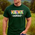 Science Teacher Tie Dye Science Teaching Back To School Men's Casual T-Shirt Forest Science Teacher Tie Dye Science Teaching Back To School Men's Casual T-Shirt Forest