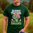 Science Teachers Love Brains Shirt Men Women Halloween Men's Casual T-Shirt Forest Science Teachers Love Brains Shirt Men Women Halloween Men's Casual T-Shirt Forest