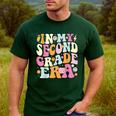 In My Second Grade Era 2nd Grade Girl Teacher Back To School Men's Casual T-Shirt Forest In My Second Grade Era 2nd Grade Girl Teacher Back To School Men's Casual T-Shirt Forest