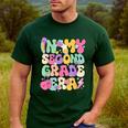 In My Second Grade Era Teachers Women Back To School Girls Men's Casual T-Shirt Forest In My Second Grade Era Teachers Women Back To School Girls Men's Casual T-Shirt Forest