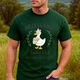 Silly Goose Teacher Club Men's Casual T-Shirt Forest