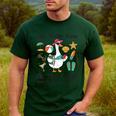 Silly Teacher Goose On The Loose School Out Summer Women Men Men's Casual T-Shirt Forest Silly Teacher Goose On The Loose School Out Summer Women Men Men's Casual T-Shirt Forest