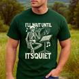 Skeleton Music Teacher I'Ll Wait Until It's Quiet Men's Casual T-Shirt Forest Skeleton Music Teacher I'Ll Wait Until It's Quiet Men's Casual T-Shirt Forest