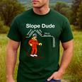 Slope Dude Algebra Geometry Middle School Math Teacher Men's Casual T-Shirt Forest Slope Dude Algebra Geometry Middle School Math Teacher Men's Casual T-Shirt Forest