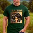 Smart Teacher Afro Girl Melanin African American Wowen Men's Casual T-Shirt Forest Smart Teacher Afro Girl Melanin African American Wowen Men's Casual T-Shirt Forest
