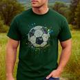 Soccer Dot Day Shirts For Kids Men Women Teacher Men's Casual T-Shirt Forest Soccer Dot Day Shirts For Kids Men Women Teacher Men's Casual T-Shirt Forest