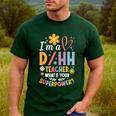 Special Education ASL Teacher Superpower DHH Teacher Men's Casual T-Shirt Forest Special Education ASL Teacher Superpower DHH Teacher Men's Casual T-Shirt Forest