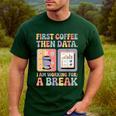 Special Education First Coffee Then Data Retro SPED Teacher Men's Casual T-Shirt Forest Special Education First Coffee Then Data Retro SPED Teacher Men's Casual T-Shirt Forest