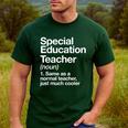 Special Education Teacher Definition Back To School Men's Casual T-Shirt Forest Special Education Teacher Definition Back To School Men's Casual T-Shirt Forest