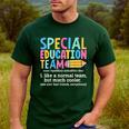 Special Education Team Definition Retro Ed Team Crew Teacher Men's Casual T-Shirt Forest