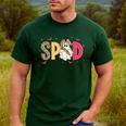 Sped Teacher Halloween Ghost Special Education Preppy Fall Men's Casual T-Shirt Forest Sped Teacher Halloween Ghost Special Education Preppy Fall Men's Casual T-Shirt Forest
