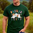 Spooky Ghost PE Teacher Squad Physical Education Halloween Men's Casual T-Shirt Forest Spooky Ghost PE Teacher Squad Physical Education Halloween Men's Casual T-Shirt Forest