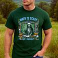 Spooky Halloween Math Teacher Men's Casual T-Shirt Forest Spooky Halloween Math Teacher Men's Casual T-Shirt Forest