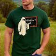 Square Root 67 Ghost Math Teacher 4489 Meme Halloween Men's Casual T-Shirt Forest Square Root 67 Ghost Math Teacher 4489 Meme Halloween Men's Casual T-Shirt Forest