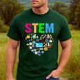 STEM Science Technology Engineering Math Teacher Men's Casual T-Shirt Forest STEM Science Technology Engineering Math Teacher Men's Casual T-Shirt Forest