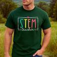 STEM Teacher Science Appreciation Women Back To School Men's Casual T-Shirt Forest STEM Teacher Science Appreciation Women Back To School Men's Casual T-Shirt Forest