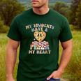 My Students Have A Pizza-My-Heart Valentines Day Teacher Men's Casual T-Shirt Forest My Students Have A Pizza-My-Heart Valentines Day Teacher Men's Casual T-Shirt Forest