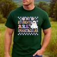 My Students Are Spooktacular Teacher Halloween Vibes Men's Casual T-Shirt Forest