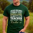 Substitute Teacher T Shirt School Tee Men's Casual T-Shirt Forest Substitute Teacher T Shirt School Tee Men's Casual T-Shirt Forest