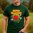 Superhero Teacher Appreciation Teaching Tee Men's Casual T-Shirt Forest Superhero Teacher Appreciation Teaching Tee Men's Casual T-Shirt Forest