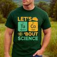 Lets Tacos Bout Science Teacher Chemistry Physics Men's Casual T-Shirt Forest Lets Tacos Bout Science Teacher Chemistry Physics Men's Casual T-Shirt Forest