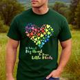 It Takes A Big Heart To Shape Little Minds Teacher Student Men Women Kids Men's Casual T-Shirt Forest It Takes A Big Heart To Shape Little Minds Teacher Student Men Women Kids Men's Casual T-Shirt Forest