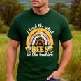 I Teach The Cutest Bees In The Beehive Teachers Day Men's Casual T-Shirt Forest
