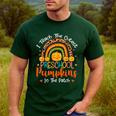 I Teach The Cutest Preschool Pumpkin Teacher Halloween For Men Women Kids Men's Casual T-Shirt Forest