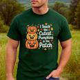 i Teach The Cutest Pumpkins In The Patch Teacher Halloween Men's Casual T-Shirt Forest i Teach The Cutest Pumpkins In The Patch Teacher Halloween Men's Casual T-Shirt Forest
