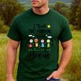 I Teach Tiny Humans About Jesus Sunday School Teacher Men's Casual T-Shirt Forest