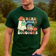 Teacher Halloween Cute Booooks Ghost Read More Books Men's Casual T-Shirt Forest Teacher Halloween Cute Booooks Ghost Read More Books Men's Casual T-Shirt Forest