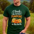 Teacher Halloween Pre-K Teacher Kindergarten Cutest Pumpkins Men's Casual T-Shirt Forest Teacher Halloween Pre-K Teacher Kindergarten Cutest Pumpkins Men's Casual T-Shirt Forest