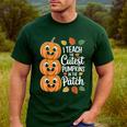 Teacher Halloween Tshirts I Teach The Cutest Pumpkins Men's Casual T-Shirt Forest Teacher Halloween Tshirts I Teach The Cutest Pumpkins Men's Casual T-Shirt Forest