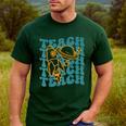 Teacher Outer Space Science Astronomy Planet Saturn Teach Men's Casual T-Shirt Forest Teacher Outer Space Science Astronomy Planet Saturn Teach Men's Casual T-Shirt Forest
