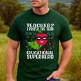 Teacher I Prefer The Term Educational Superhero Men's Casual T-Shirt Forest Teacher I Prefer The Term Educational Superhero Men's Casual T-Shirt Forest