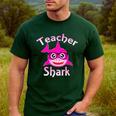 Teacher Shark Female Teacher Men's Casual T-Shirt Forest Teacher Shark Female Teacher Men's Casual T-Shirt Forest