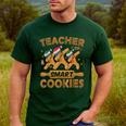 Teacher Of Smart Cookies Gingerbread Christmas Teacher Men's Casual T-Shirt Forest Teacher Of Smart Cookies Gingerbread Christmas Teacher Men's Casual T-Shirt Forest