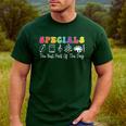 Teacher Specials The Best Part Of The Day Specials Squad Men's Casual T-Shirt Forest