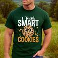 Teacher I Teach Smart Cookies Nerd Men's Casual T-Shirt Forest Teacher I Teach Smart Cookies Nerd Men's Casual T-Shirt Forest