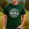 Teacher Thankful Blessed & Kind Of A Mess Hearts Cute Men's Casual T-Shirt Forest Teacher Thankful Blessed & Kind Of A Mess Hearts Cute Men's Casual T-Shirt Forest